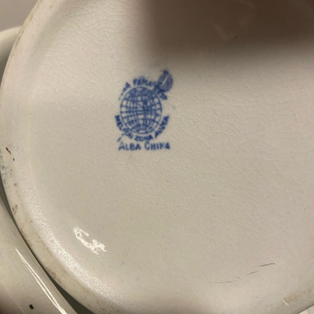 Alba China hand washing set